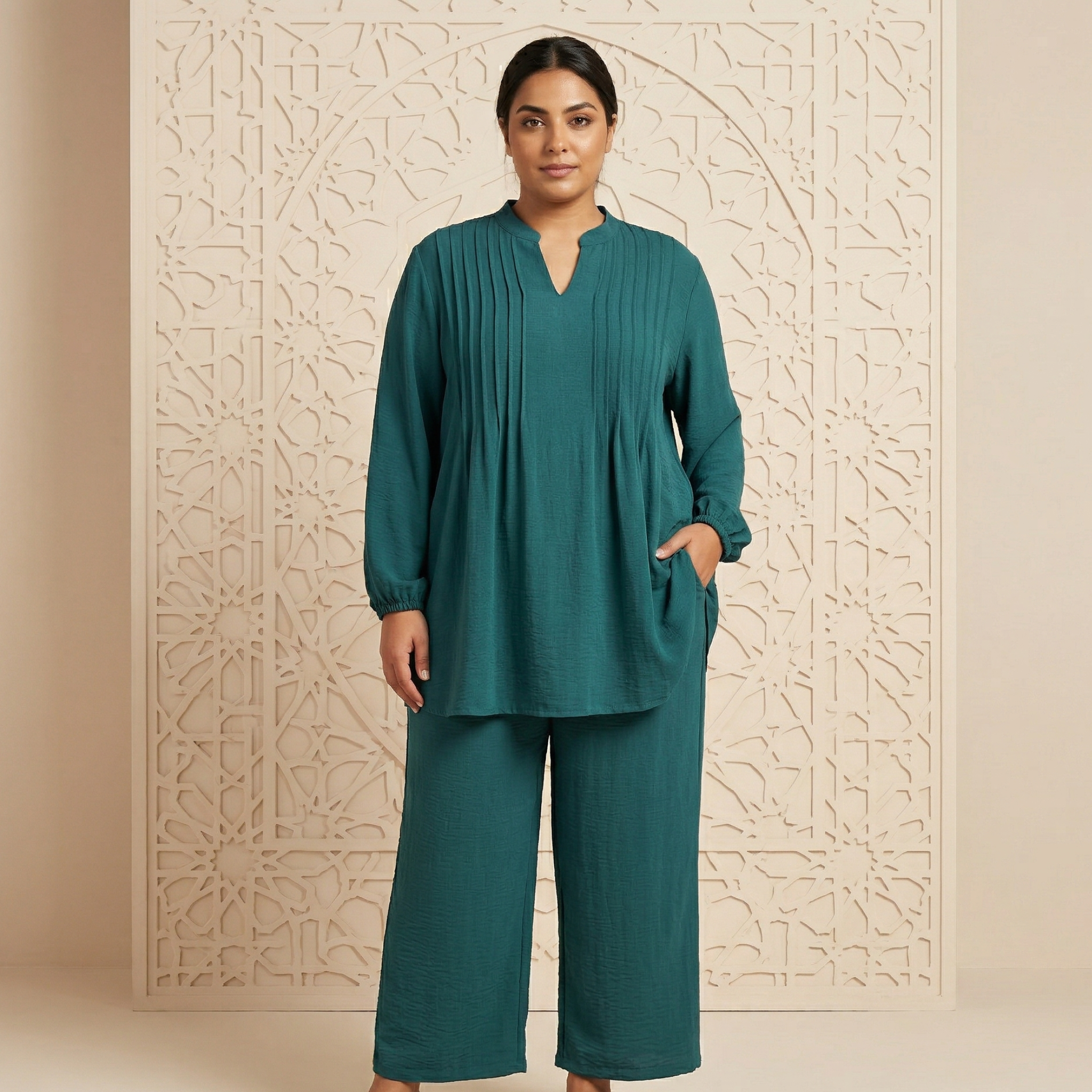 طقم بيجامة نسائي قطعتين P29