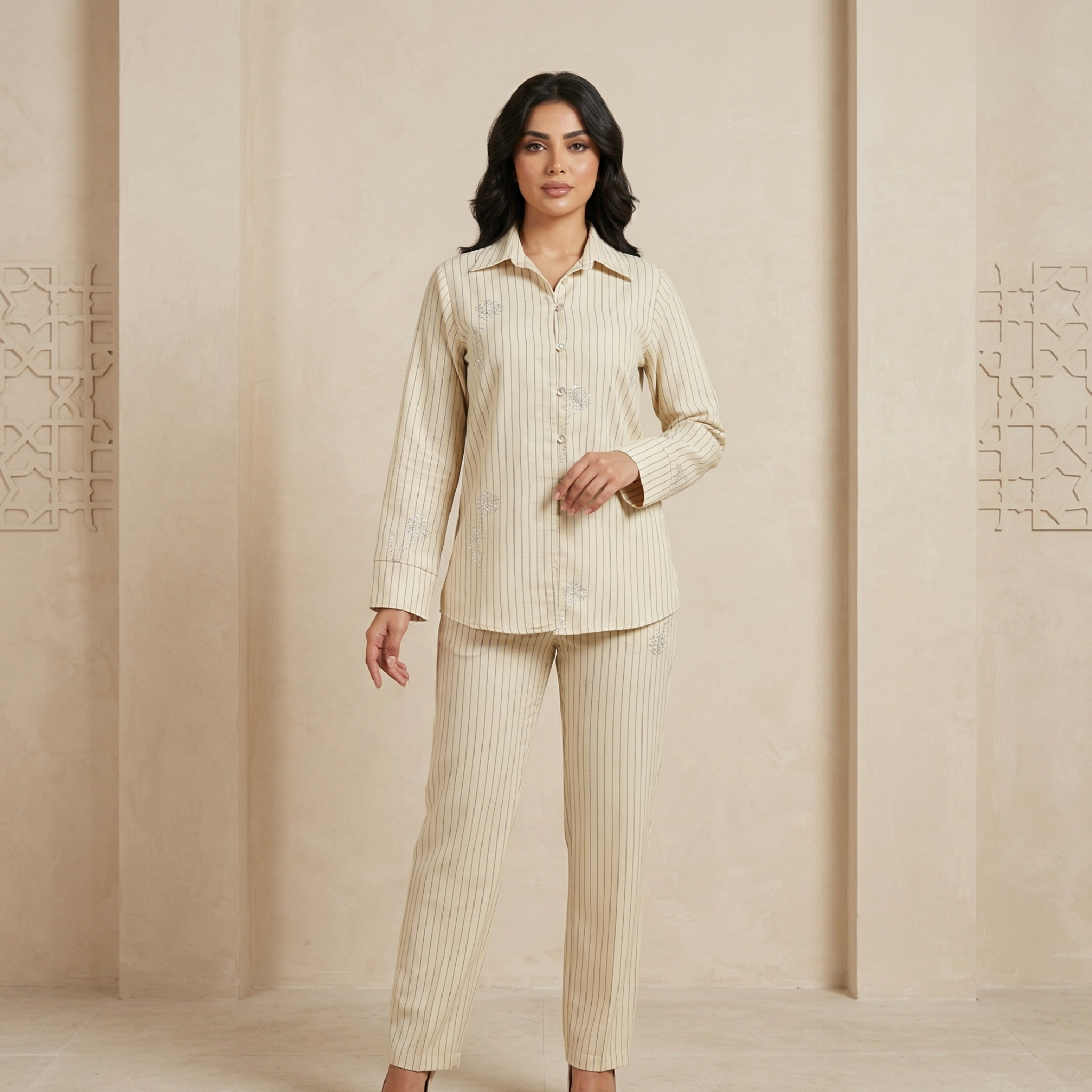 طقم نسائي قطعتين 2002