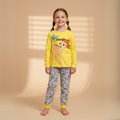 Bambi Yellow Long-Sleeves Pajamas (Girls)
