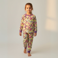 MISBAH - Butterfly Yellow Long-Sleeves Pajamas (Girls)