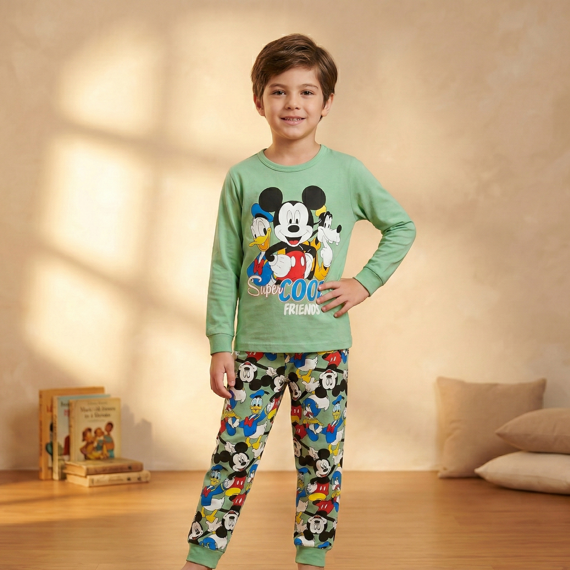 Cool Friends Boys L/S Pajamas
