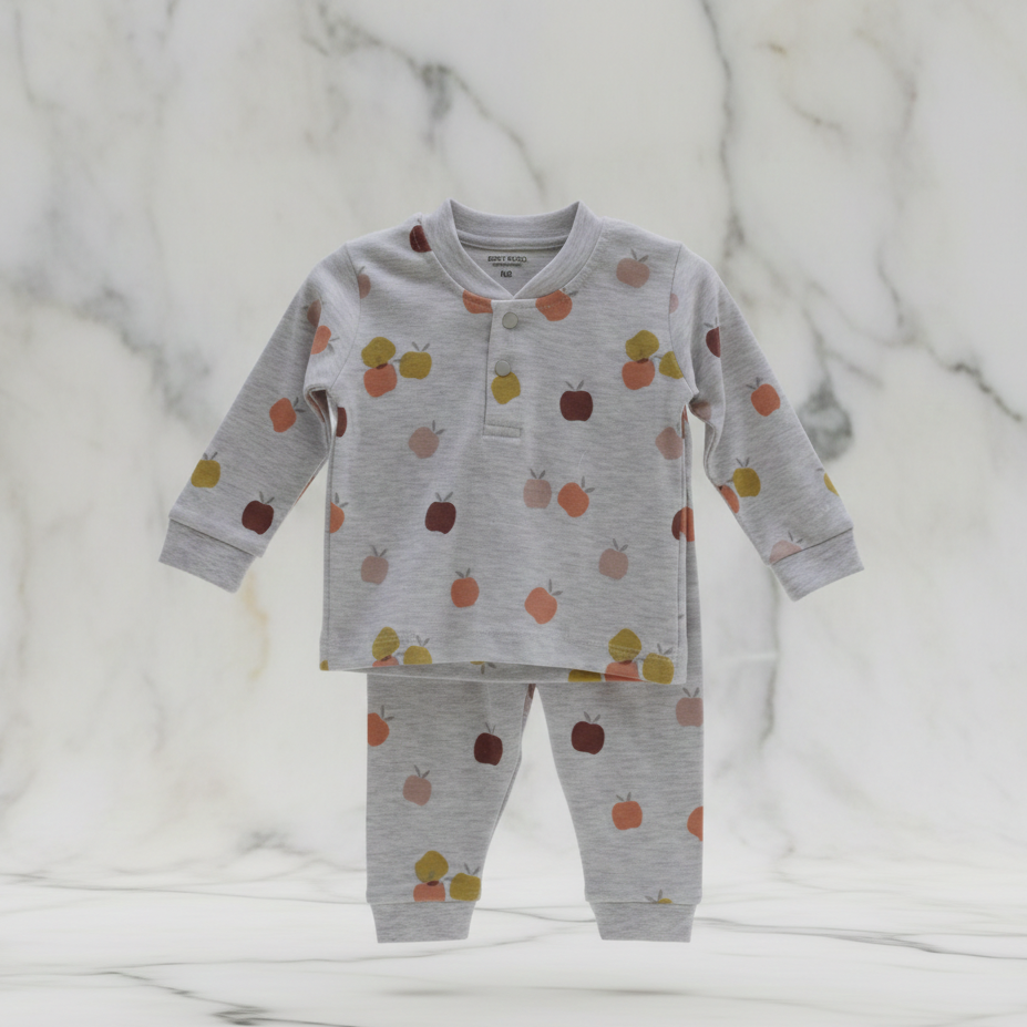 Long Sleeves 2 PCS night suit 110-08