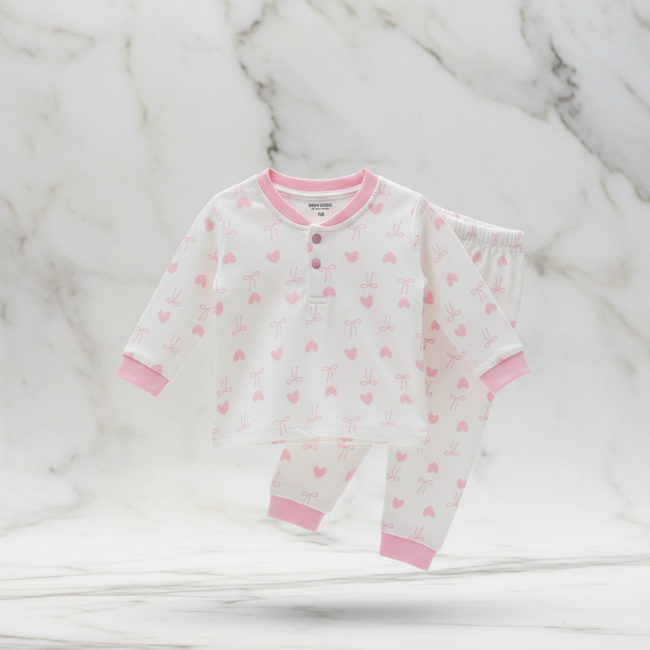 Long Sleeves 2 PCS night suit 110-13