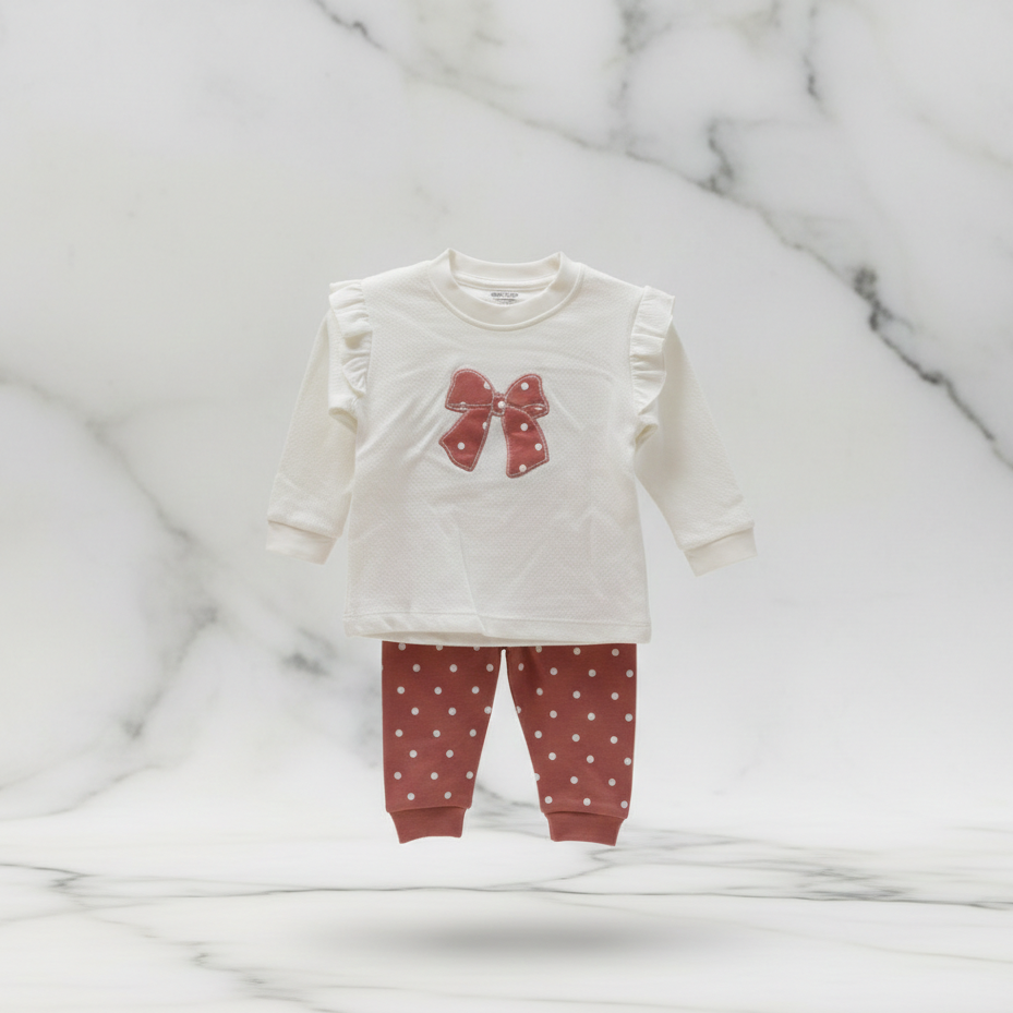 Long Sleeves Printed Baby 2 PCS Suit Set 117-09