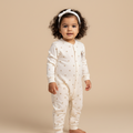 Cotton Round Neck Long Sleeves Sleepsuit 116-01