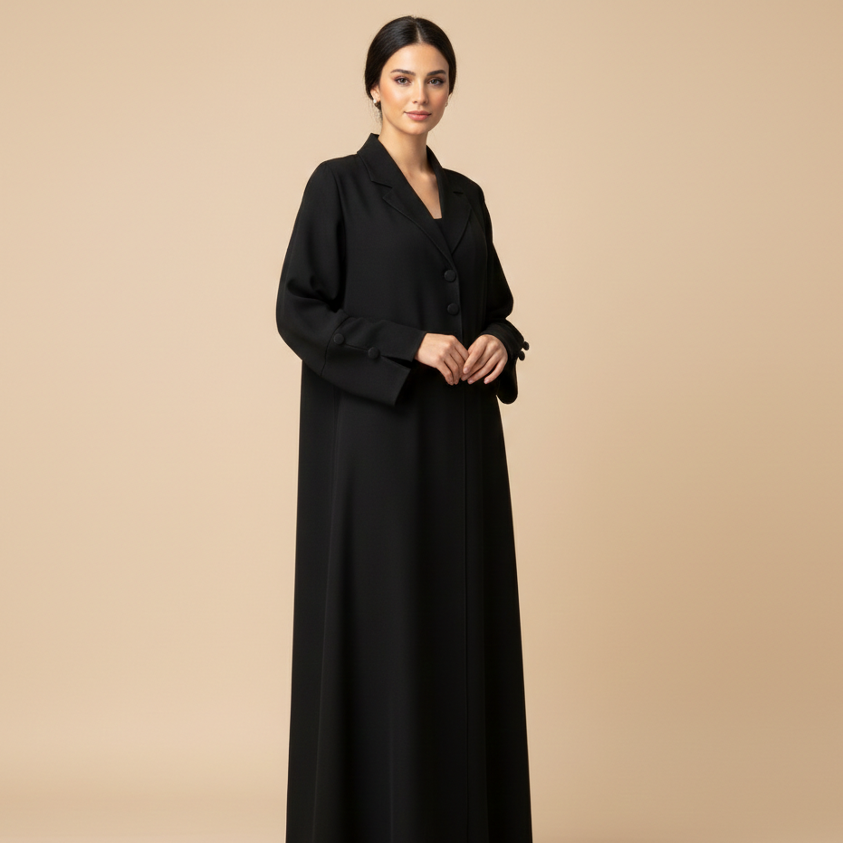 ABAYA Blazer Front Button 1 Pcs 0014