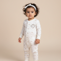 Cotton Round Neck Long Sleeves Sleepsuit 116-03