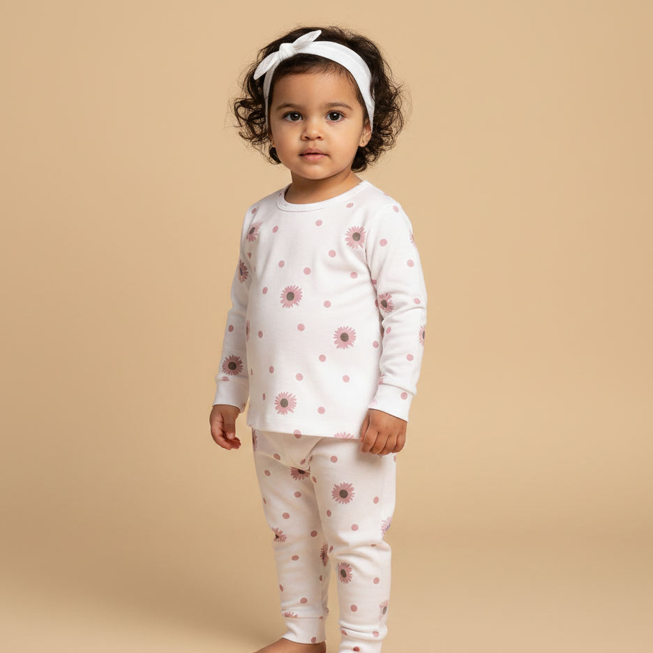 Long Sleeves 2 PCS night suit 110-16