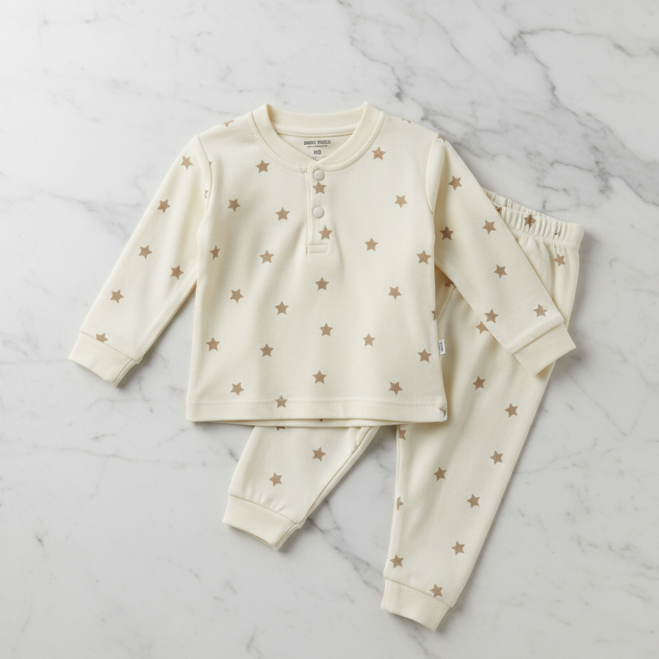 Long Sleeves 2 PCS night suit 110-04