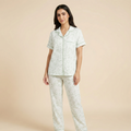 Womens Cotton Pyjama Set 707337