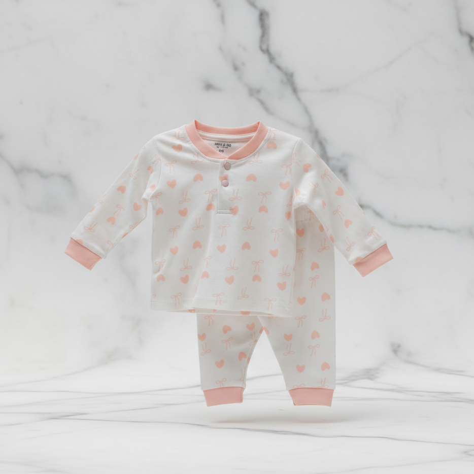 Long Sleeves 2 PCS night suit 110-13