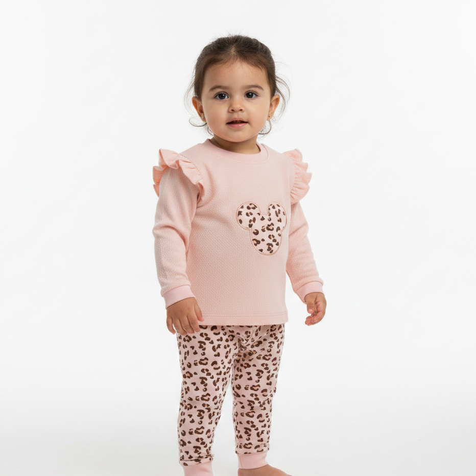 Long Sleeves Printed Baby 2 PCS Suit Set 117-10