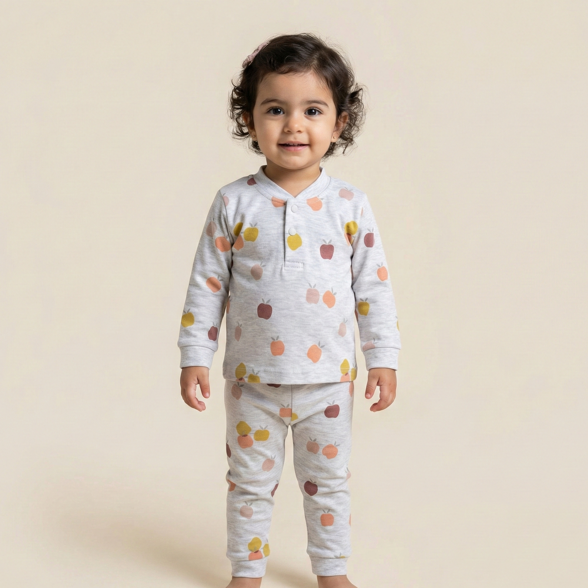 Long Sleeves 2 PCS night suit 110-08