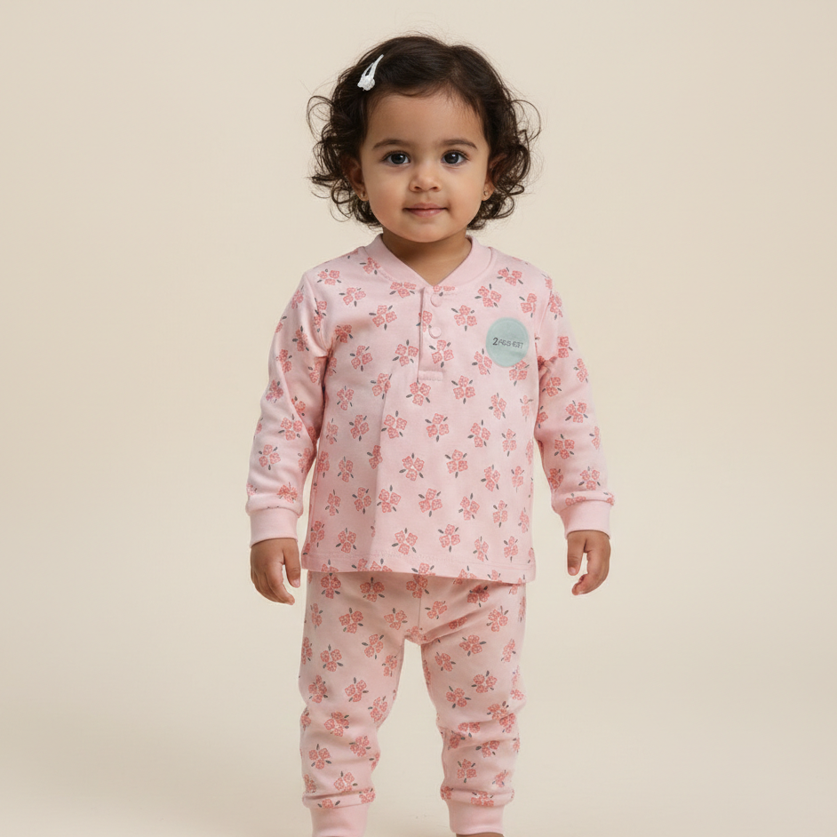 Long Sleeves 2 PCS night suit 110-15