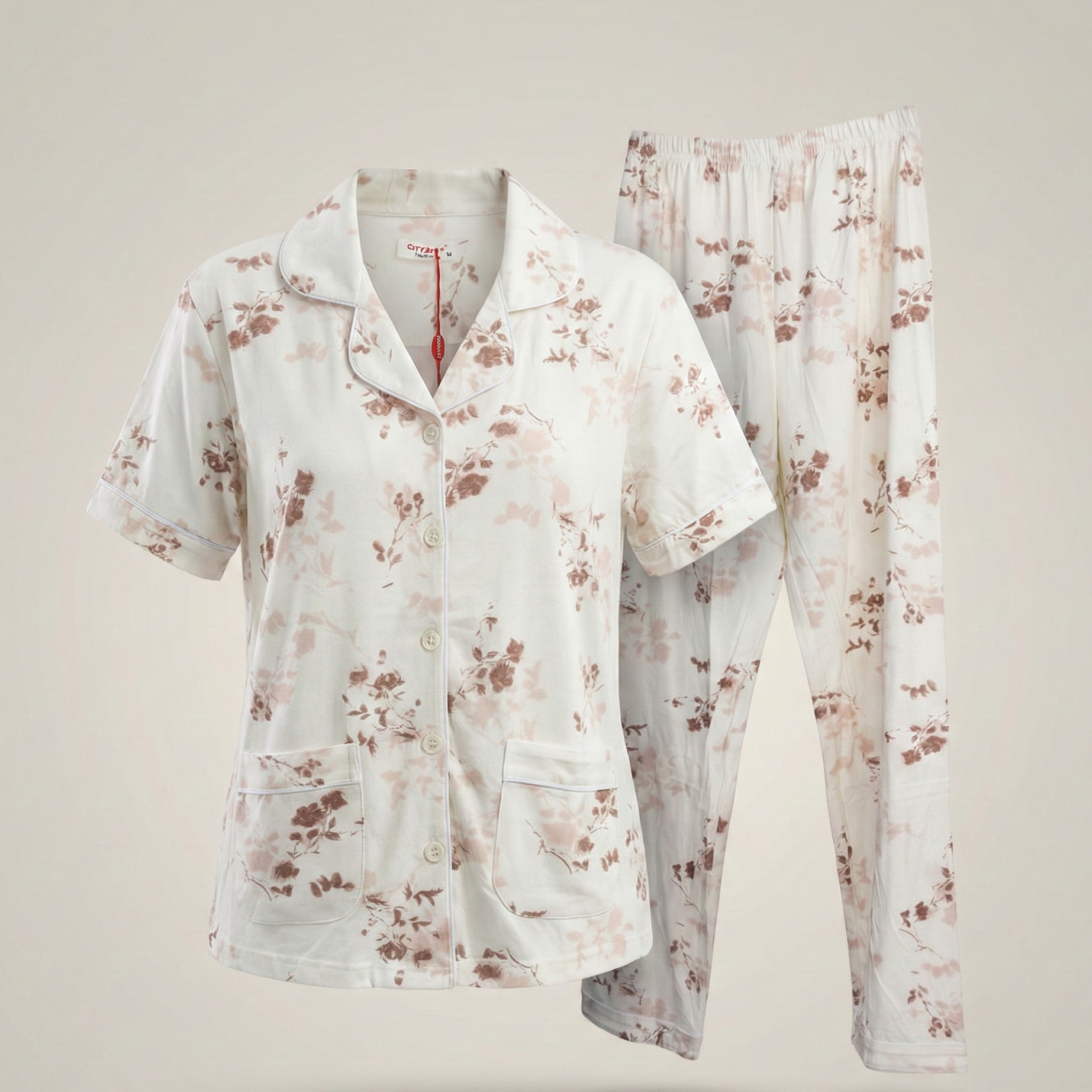 Womens Cotton Pyjama Set 707312
