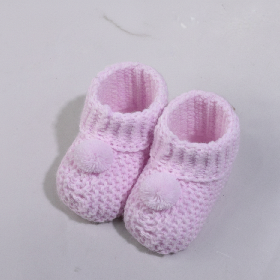 GIRLS BABY SHOE SOCKS PINK