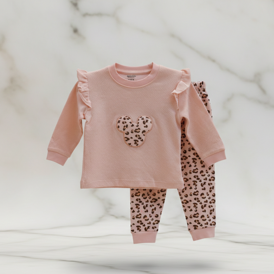 Long Sleeves Printed Baby 2 PCS Suit Set 117-10