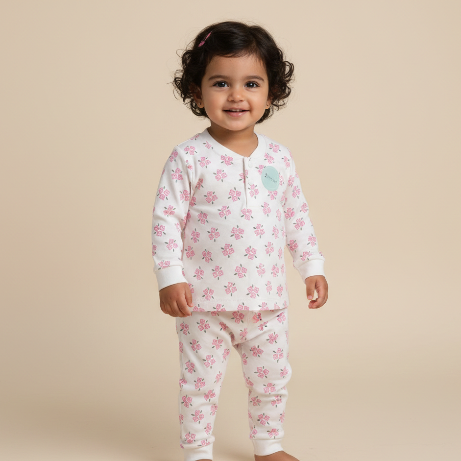 Long Sleeves 2 PCS night suit 110-15