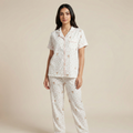 Womens Cotton Pyjama Set 707334