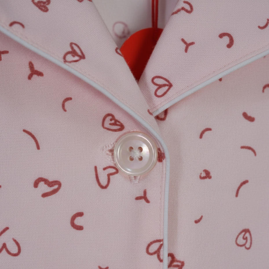 Womens Cotton Pyjama Set 707309