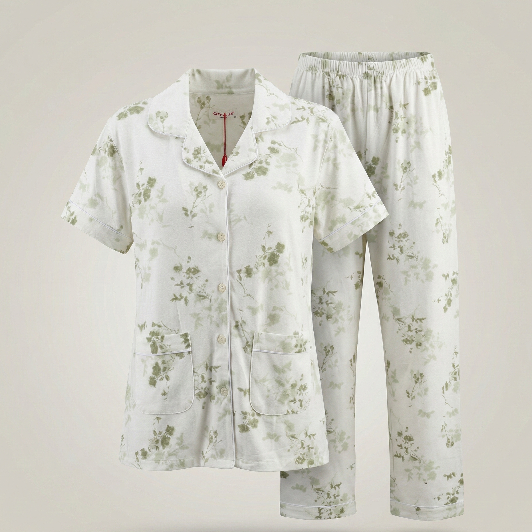 Womens Cotton Pyjama Set 707312