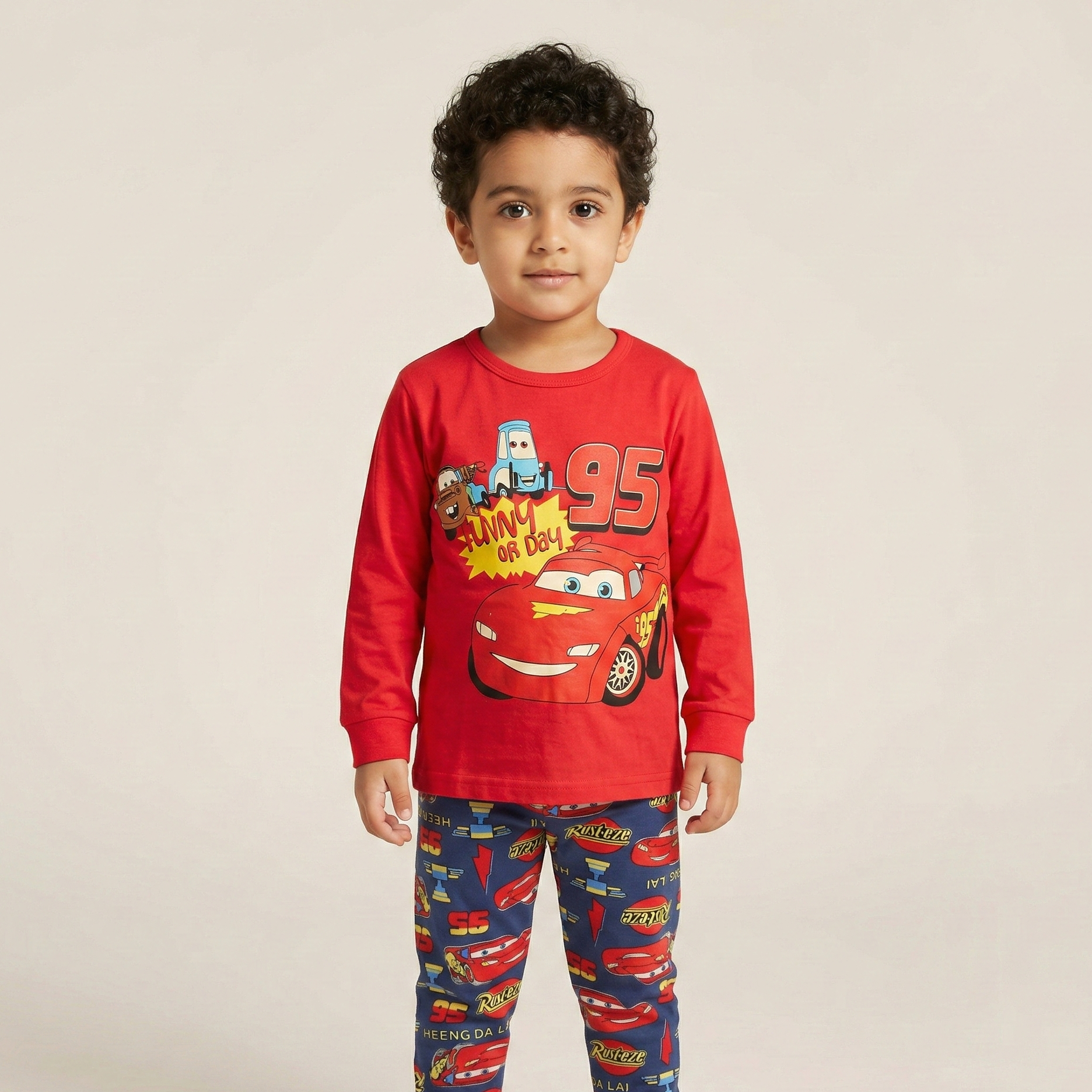 Cars Red Boys L/S Pajamas