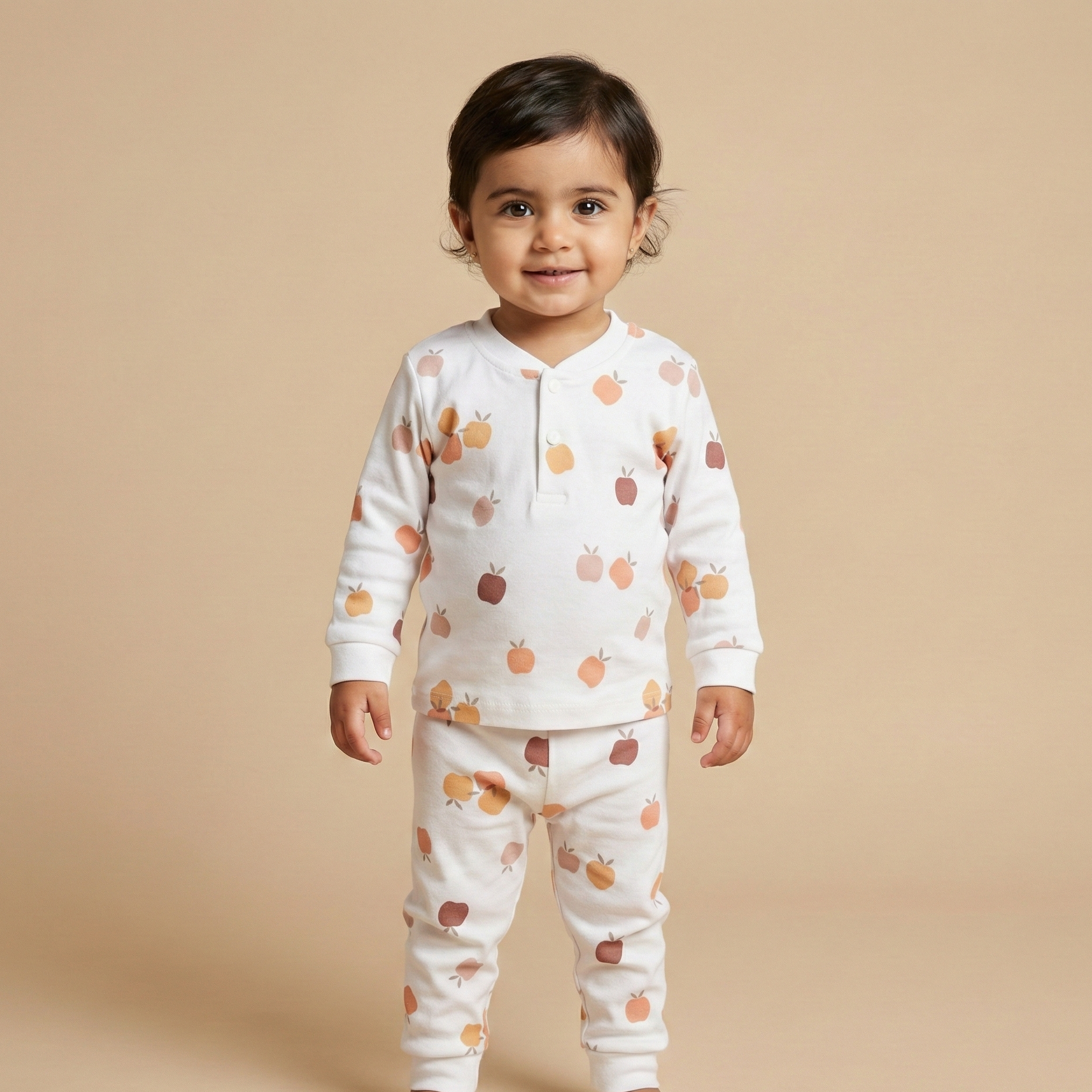 Long Sleeves 2 PCS night suit 110-08