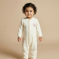 Cotton Round Neck Long Sleeves Sleepsuit 116-08