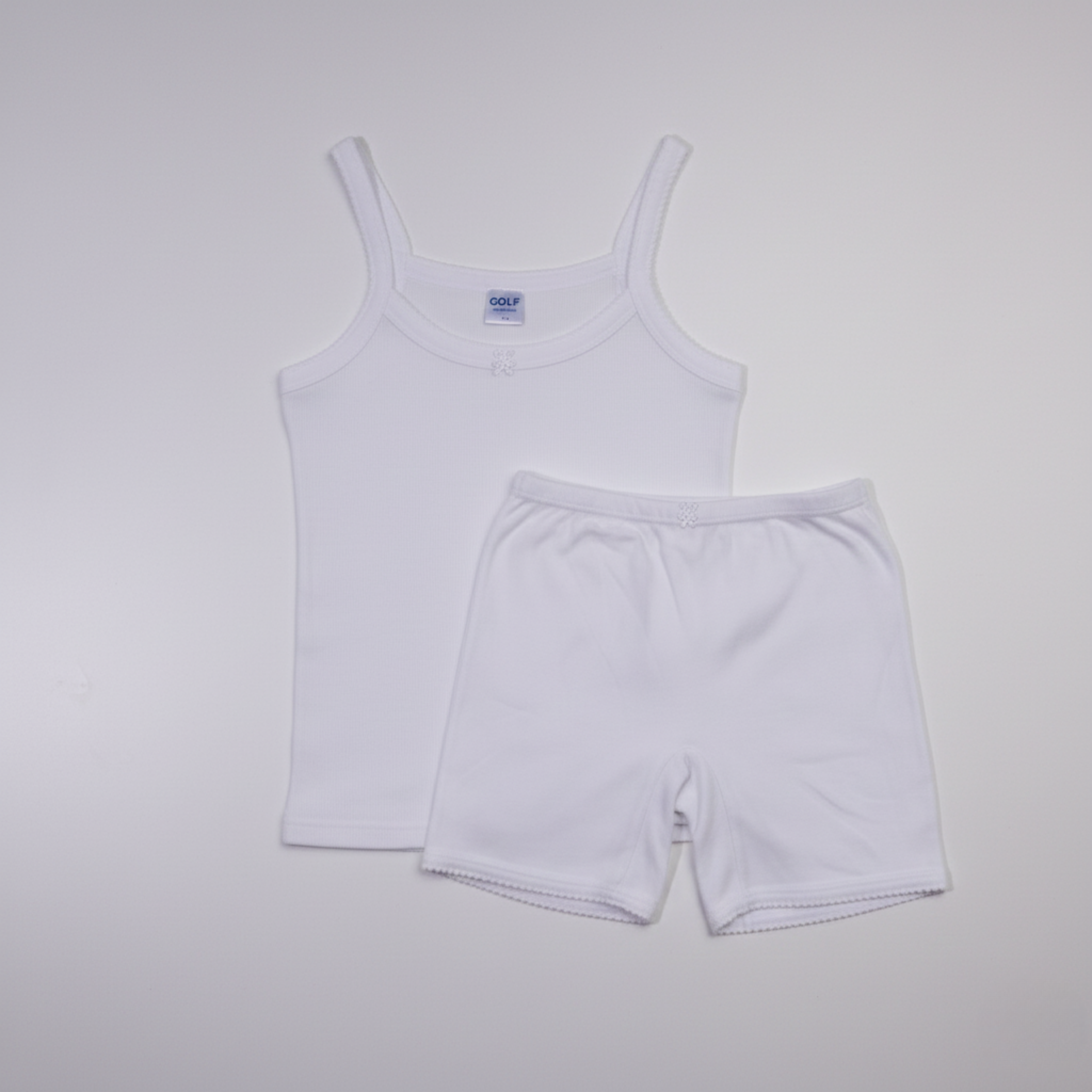 طقم جولف للبنات - توب بدون أكمام وشورت