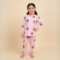 Good Pink Long-Sleeves Pajamas (Girls)