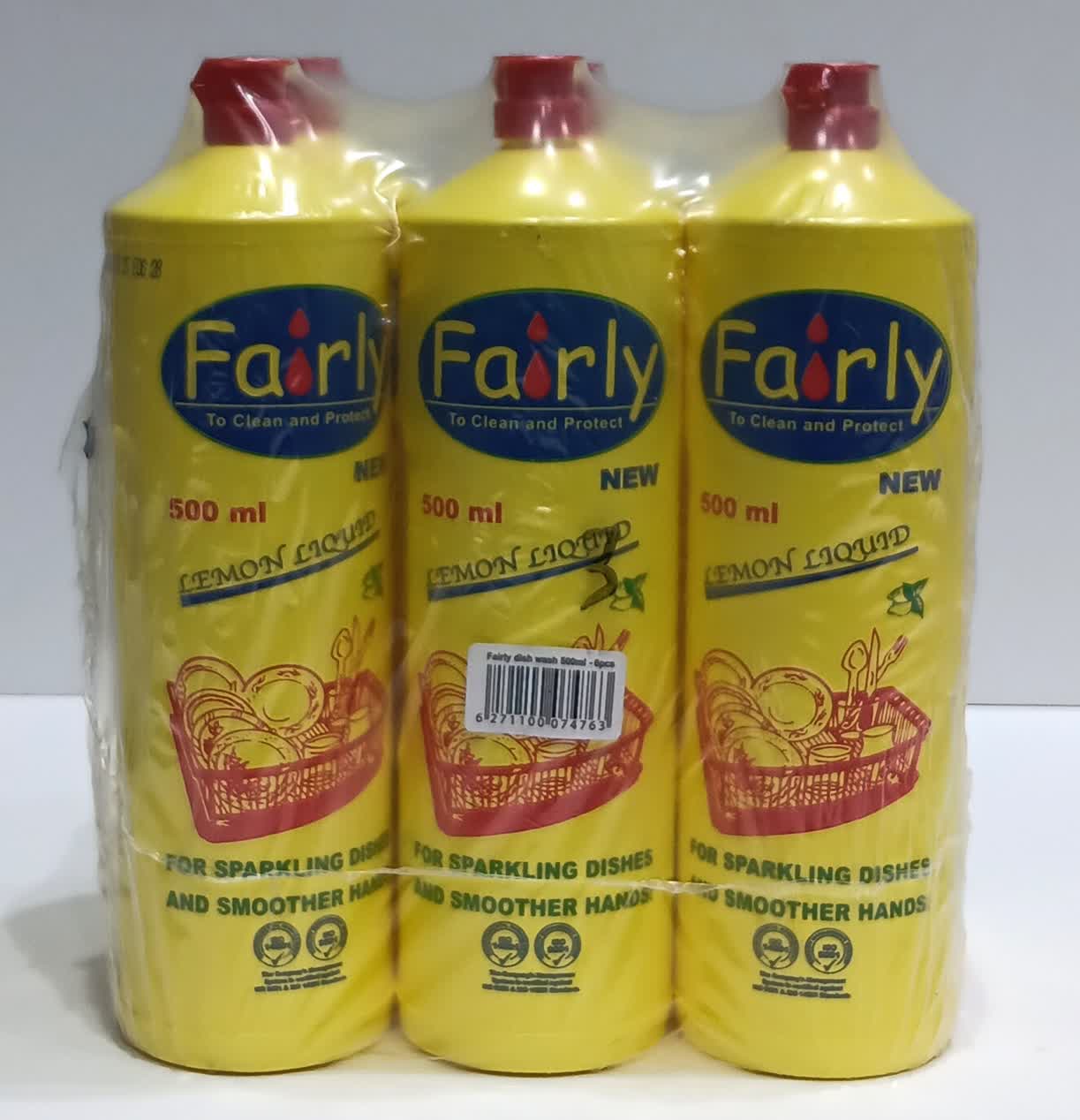 Fairly Lemon Dishwashing Liquid 500ml 6 Pack Offer