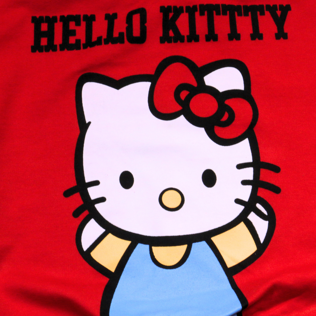 بيجامة كات ماري الوردية بأكمام طويلة (بنات)