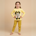 Honey Bee Yellow Long-Sleeves Pajamas (Girls)