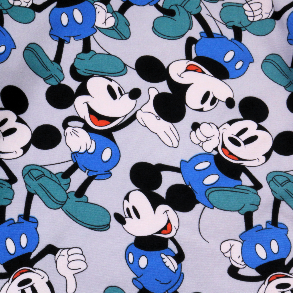 Mickey Mouse Light Gray Long-Sleeves Pajamas (Boys)