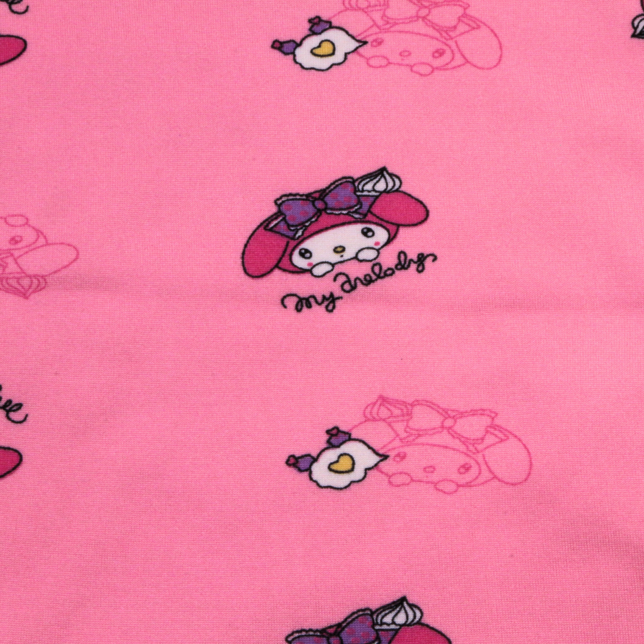 بيجامة كات ماري الوردية بأكمام طويلة (بنات)