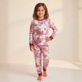 MISBAH - Nature Peacock Pink Long-Sleeves Pajamas (Girls)