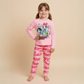 Powerpuff Pink Long-Sleeves Pajamas (Girls)