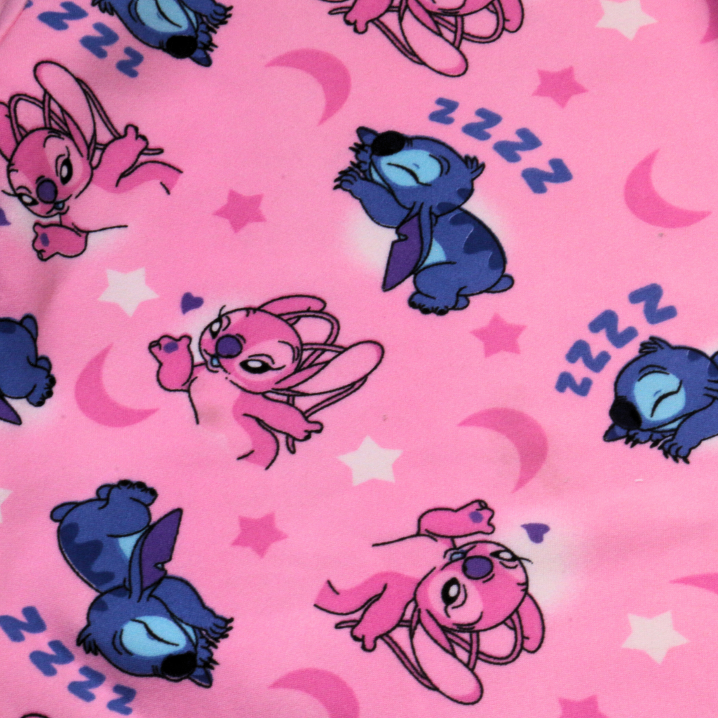 بيجامة كات ماري الوردية بأكمام طويلة (بنات)