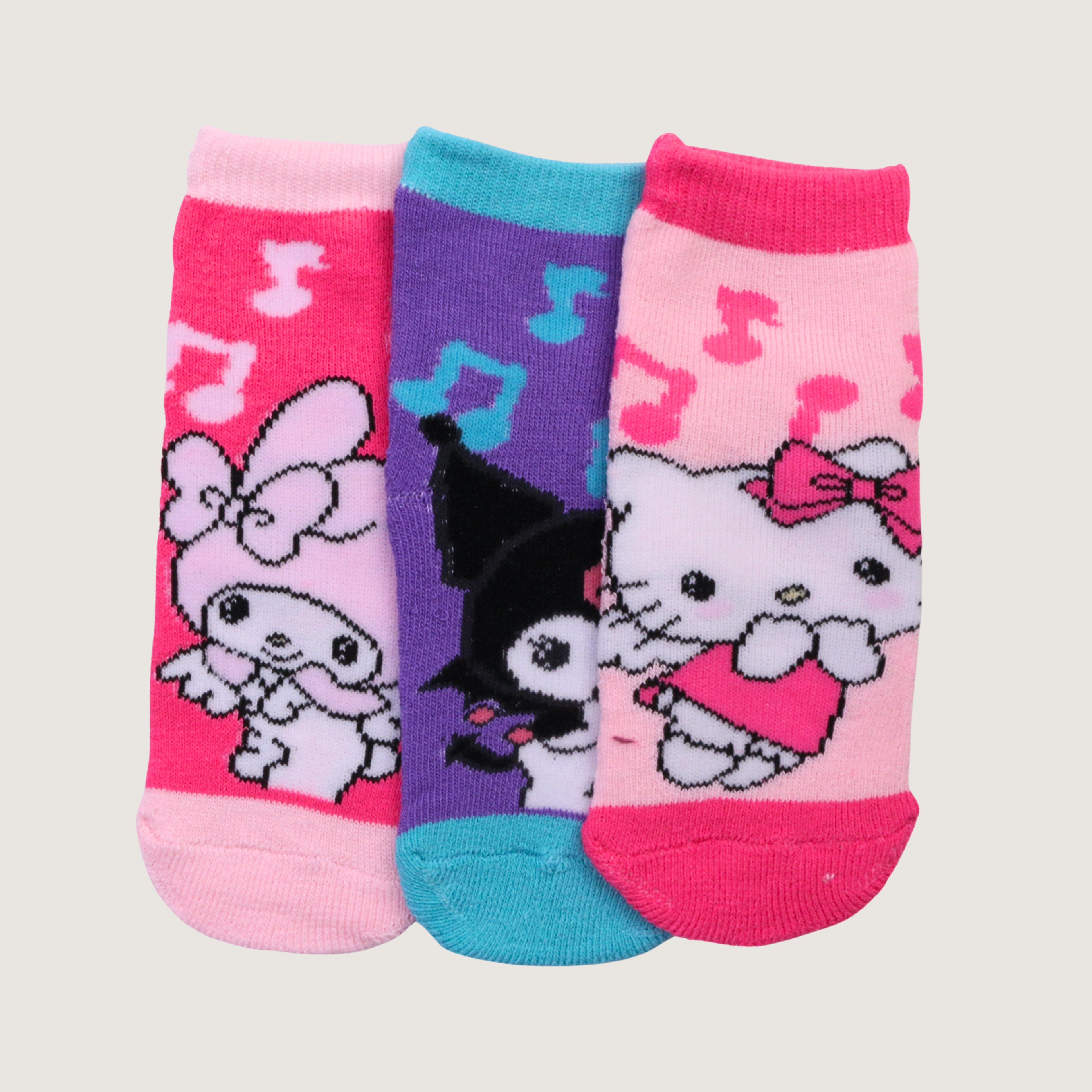 Socks Hello Kitty And Friends 3-Pack