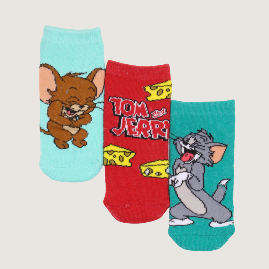 جوارب توم وجيري، عبوة من 3 أزواج