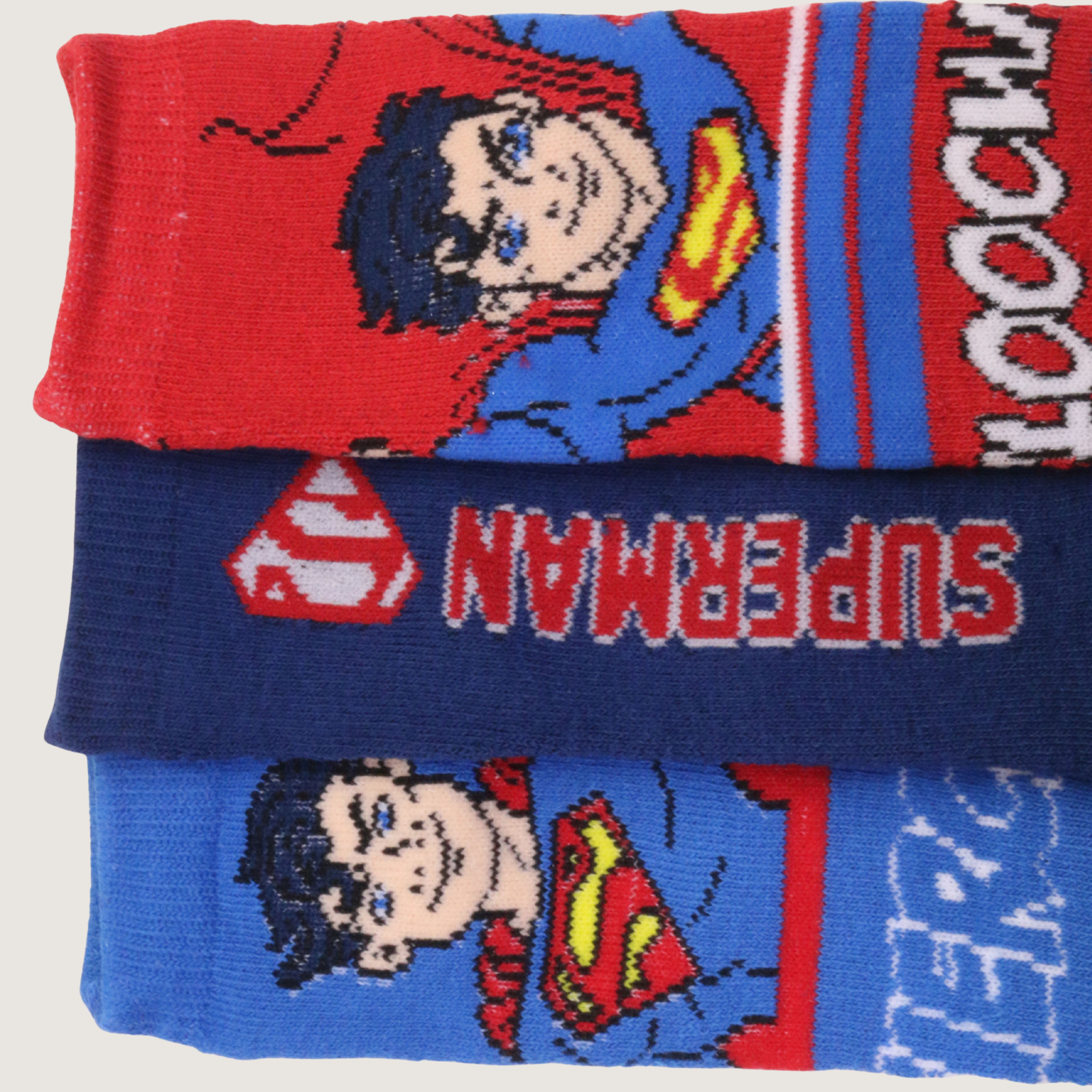 جوارب دي سي سوبرمان، عبوة من 3 قطع