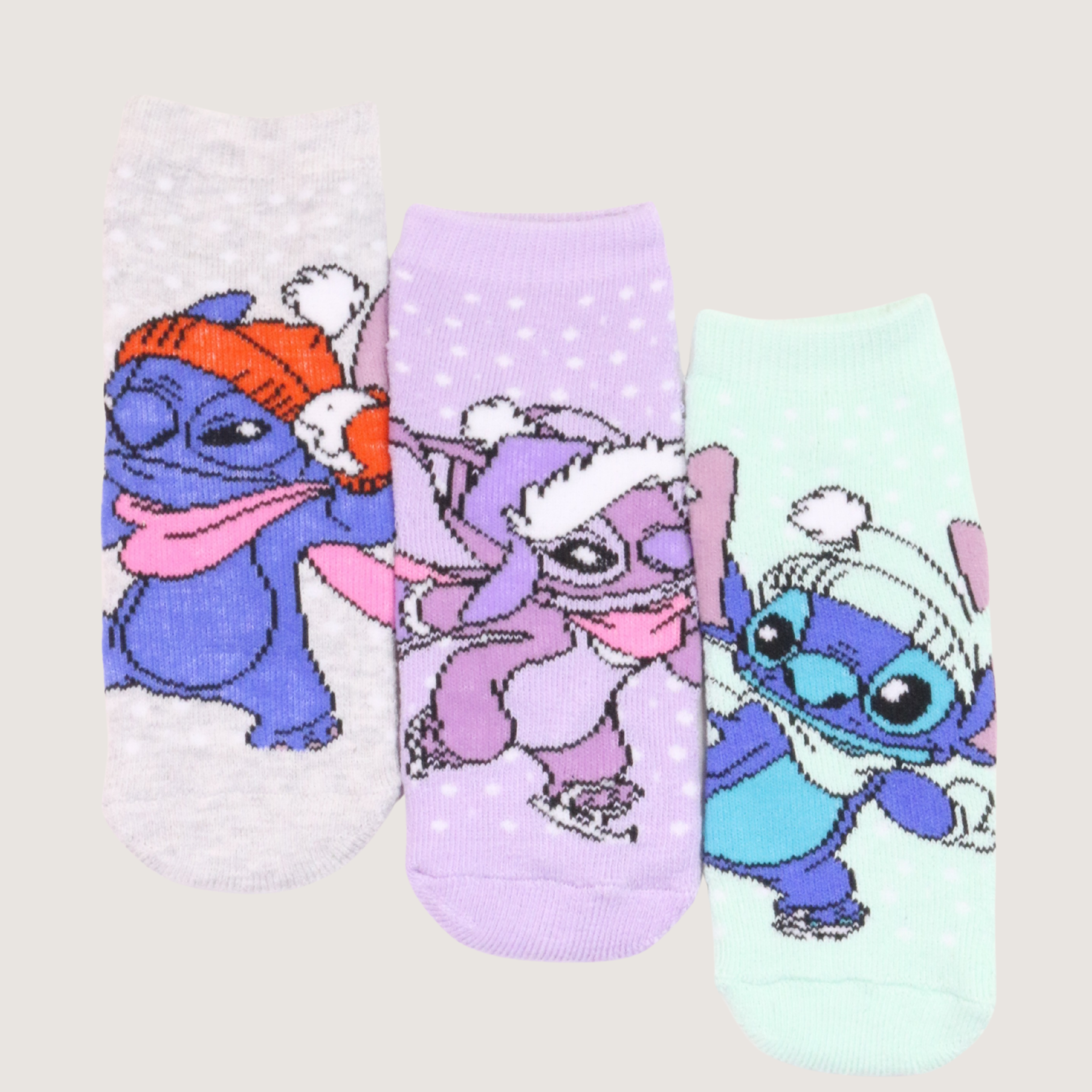 جوارب ديزني ستيتش، عبوة من 3 أزواج