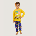Sponge Bob Yellow Long-Sleeves Pajamas (Boys)