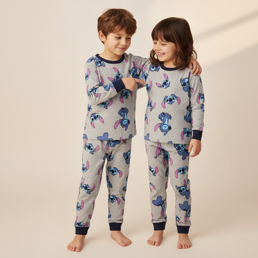 MISBAH - Stitch Grey Long-Sleeves (Unisex)