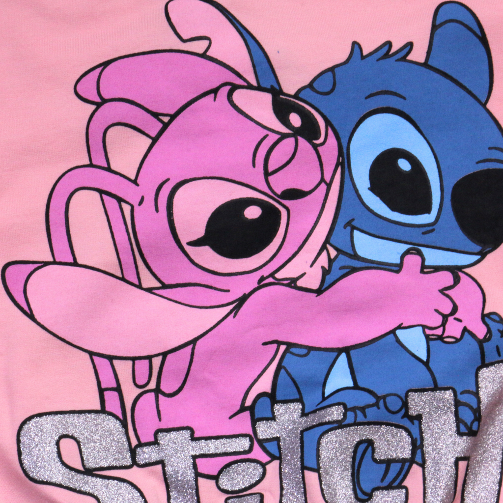 بيجامة كات ماري الوردية بأكمام طويلة (بنات)