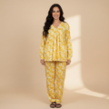 Sunflower Yellow Pajamas Womens