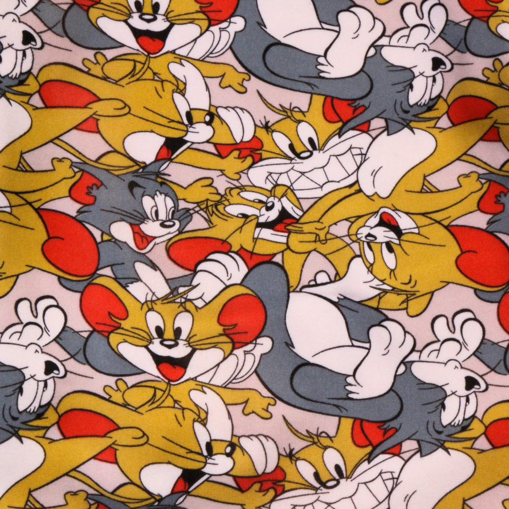 Tom & Jerry Yellow Long-Sleeves Pajamas (Boys)