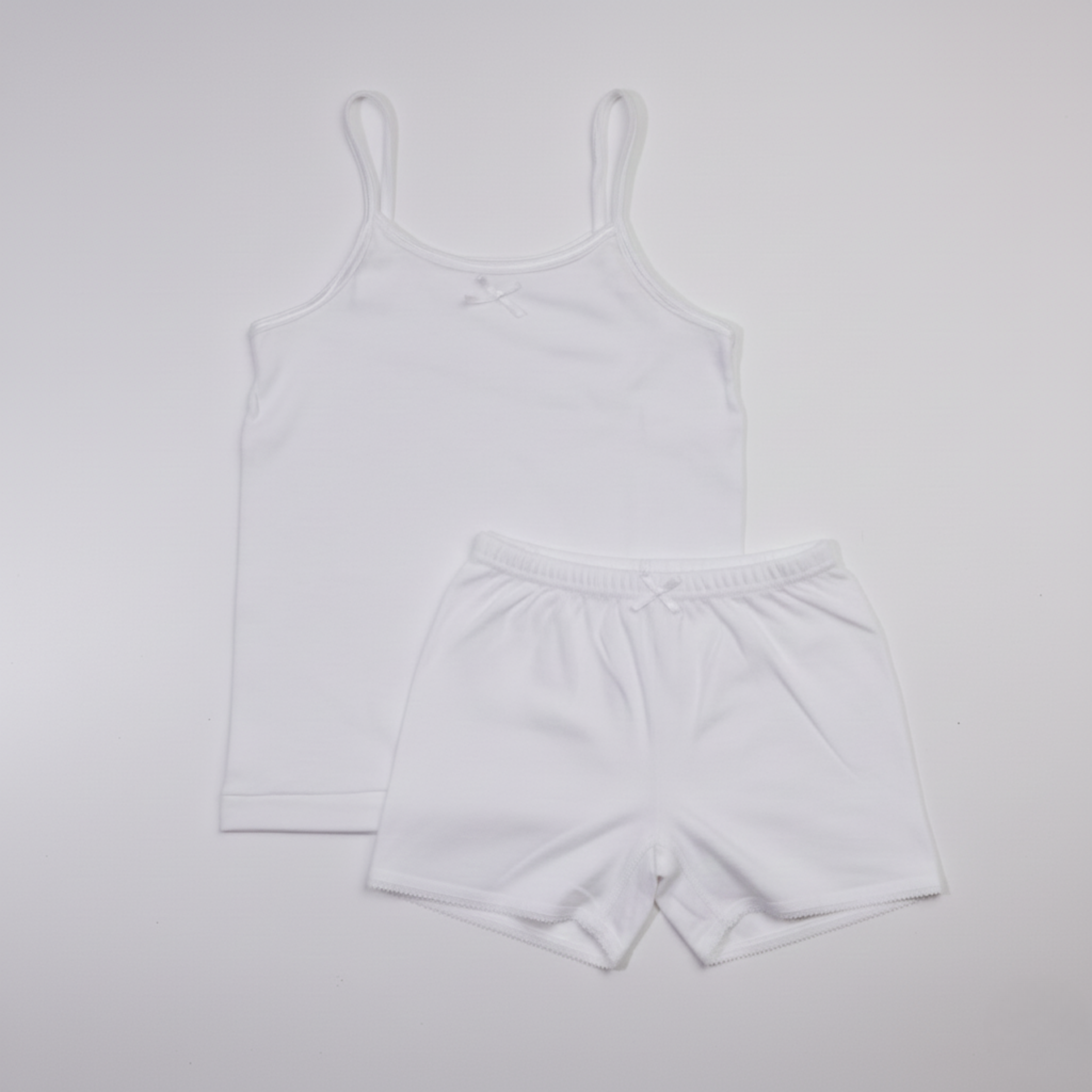 جربي قميص كامسول للبنات وسروال داخلي قصير