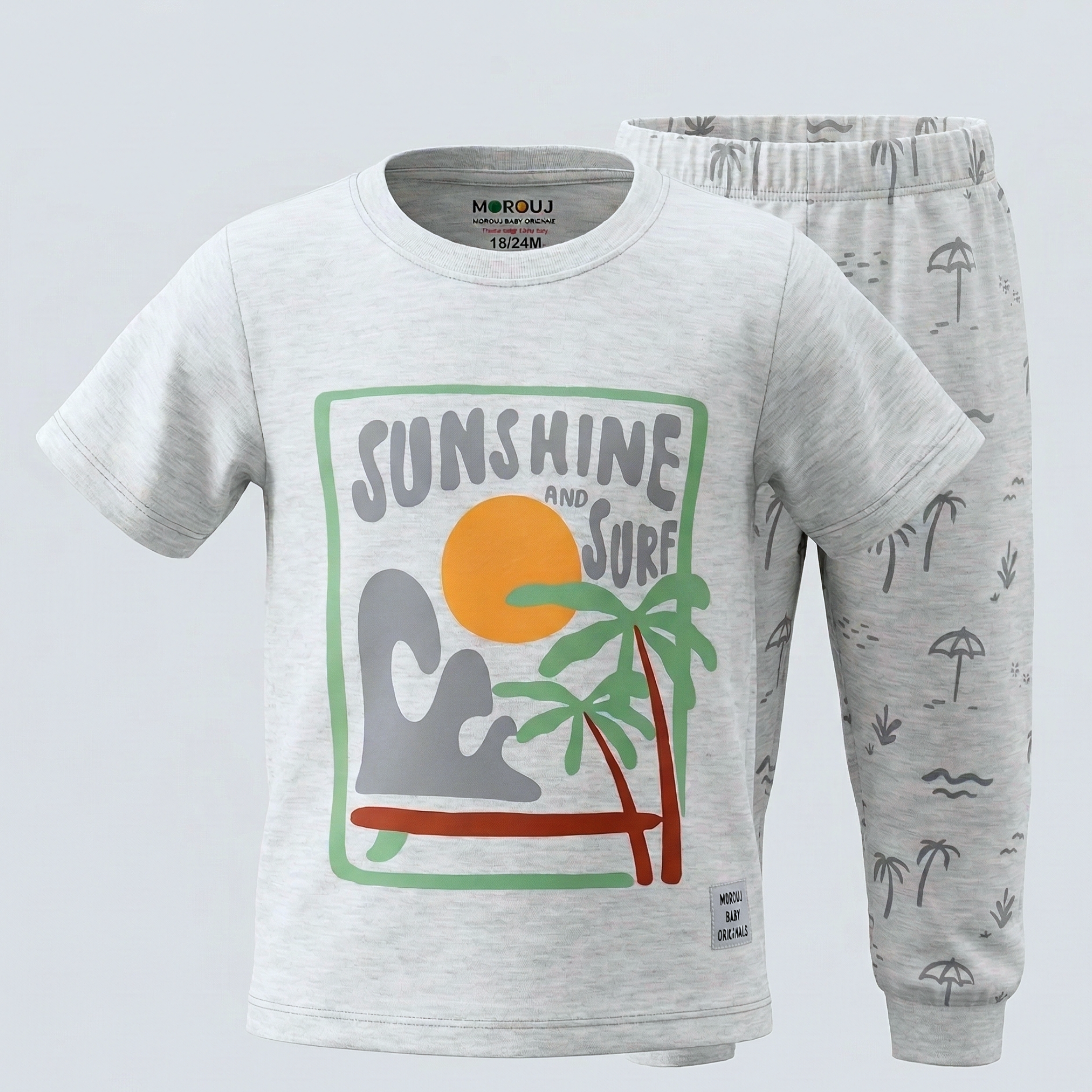 255-17 Baby S\S Pajamas