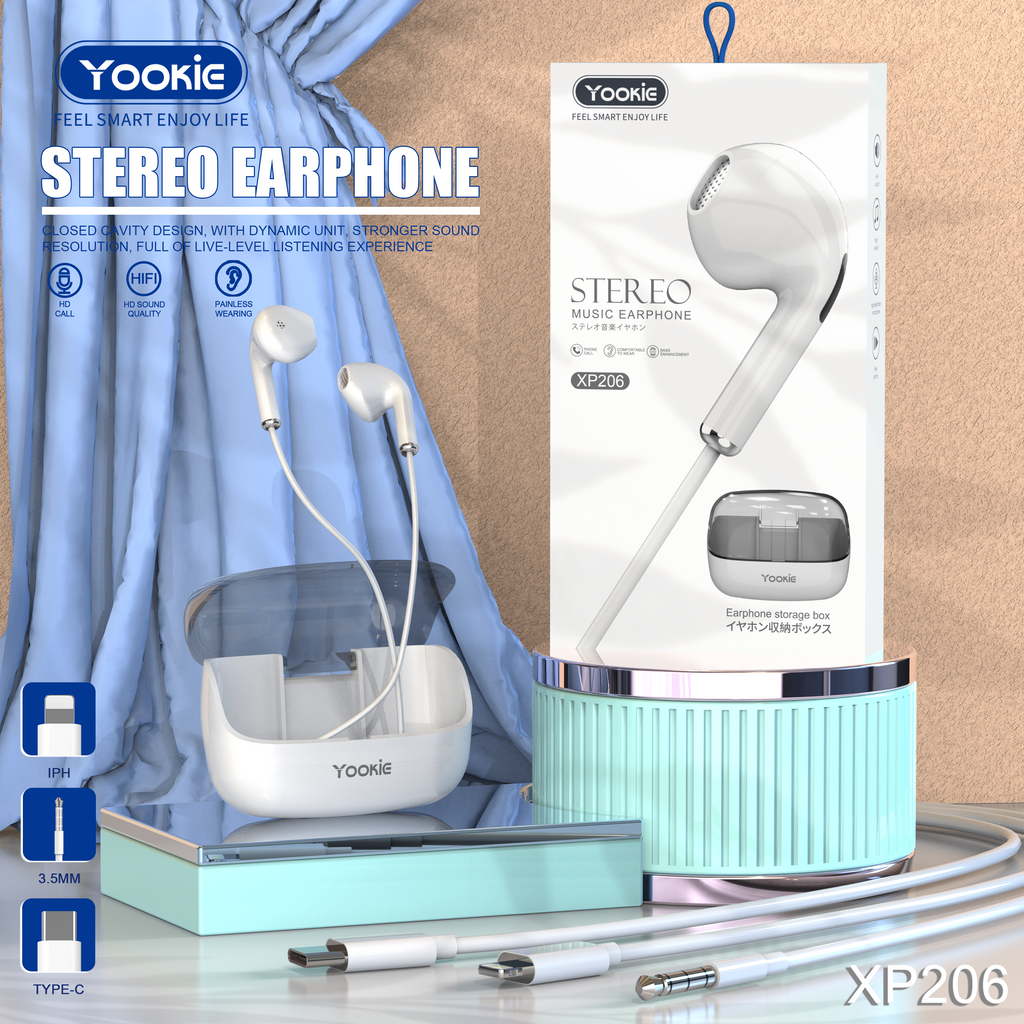 YOOKIE WIRED TYPE-LIGHTNING EARPHONE